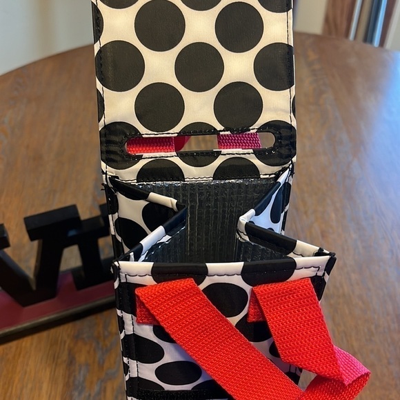 Thirty One wine bag insulated with handles & VINO wooden self standing sign - Picture 13 of 16